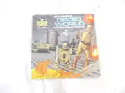 1983 FACTORY SEALED READ ALONG STAR WARS DROID WORLD R2D2 33 1/3 RECORD / BOOK