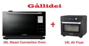 GALLIDEI 28L Steam Convection Rotisserie &24L Digital Touchscreen Air Fryer Oven