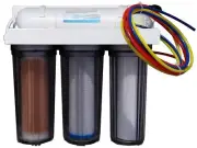 4 stage RO/DI water filter 100 GPD reverse osmosis RO DI for reef aquariums