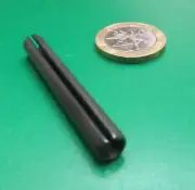 Steel Slotted Roll Spring Pin, 1/4" Dia x 1.875" Length, 50 pcs
