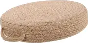 NULYLU Artisanal Woven Stool Boys and Girls Shoe Changing Bench Multi-Function Entry Bench Stylish Grass Mat for Home
