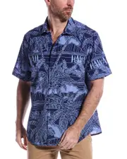 Tommy Bahama Bahama Coast Palm Blues Shirt