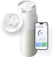 LARQ PureVis 2 Water Bottle, Granite White, 680 ml Capacity