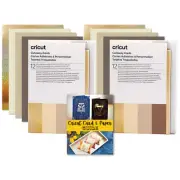 Cricut Cutaway Cards Double Neutral Sampler R40 Bundle 4.75in x 6.6in