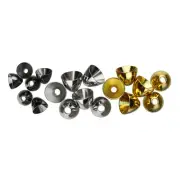 Hareline Brass Cone Heads Fly Tying Materials - All Varieties