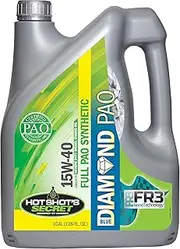 Hot Shot's Secret Blue Diamond Full Synthetic PAO 15W40 Diesel Oil 1 Gallon