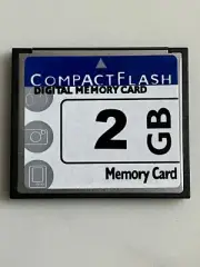 New 2GB CF compactflash memory card for DSLR CF NIKON, CANON