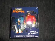 dr eggman and sonic the hedgehog tomy figure nip