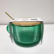 Target Bullseye's Playground Overnight Oat Mug - Green 12 oz. (NEW)