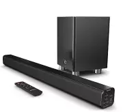 Majority K2 150W Sound BAR TV BAR Soundbar 2.1 Home Theater Wireless USB Aux
