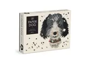 Galison: Paper Dogs - Shaped Puzzle (750pc Jigsaw)