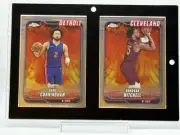 2025 Topps Chrome 2-Card NBA Superstars: Cade Cunningham / Donovan MItchell