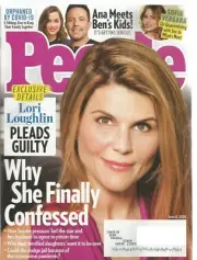People Magazine (June 8, 2020) LORI LOUGHLIN PLEADS GUILTY~~~~~WHY SHE CONFESSED