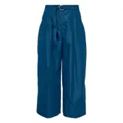 [3.1 Phillip Lim] Double Pleat Cropped Wide Leg Pants