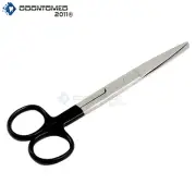 Surgical Operating Scissors Sharp Blunt 5.5'' Straight Black SH/BL Medical Inst
