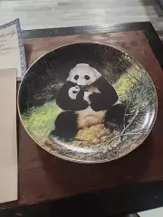 The Panda By Will Nelson 1988 Collector Plate W S George Last Of Thier Kind