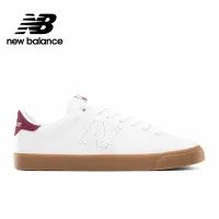 在飛比找Yahoo奇摩購物中心優惠-[New Balance]復古運動鞋_中性_焦糖白_AM21