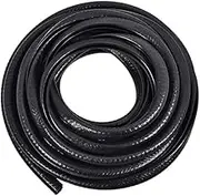 XYWHPGV Edge Trim U Seal Extrusion Black U Channel Edge Protector PVC Plastic W Iron Sheet Fits 9/64''-11/64'' Edge 16.4Ft/5M Length(da830 3e3dc d366e 2d4ec f1f63 a8fc7