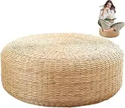 Tatami Floor Cushion, 16inch Floor Cushions for Sitting, Buddha Meditation Seat Cushion for Adults Living Room Sitting, Tatami