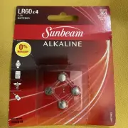 Subeam Alkaline LR60 1.5v Coin Cell Button Battery 364✖️4 10/2018