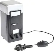 Portable Mini Fridge, Compact Car Refrigerator Car USB Mini Fridge Refrigerator Travel Portable Powered Cool Heat Cooler And Warmer Home Office Freezer Car Accessories Portable Car Fridge for Travel a