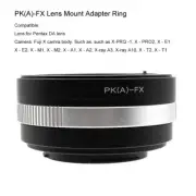 PK(A)-FX Lens Mount Adapter Ring for Pentax K PK DA Lens to Fujifilm FX Camera