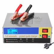 Automatic Car Battery Charger 12V 30Amp ATV 4WD Truck Boat Caravan Motorcycle