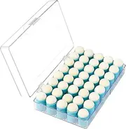 Finger S e Daubers Set with Storage Case or Painting D ing Ink Card Making Commodities Crafts 40PCS Blue
