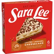 Sara Lee Incredibly Crunchy Salted Caramel Cheesecake 425g