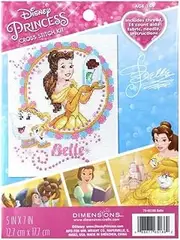 Dimensions Disney's Belle Counted Cross Stitch Kit