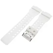 Casio Gloss White Watch Band GShock G-8900CS GA-110GW GA-110LB GA-110LE GA-110MC