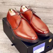 *NIB* $395 Allen Edmonds JODOX Dainite 12 EEE Wide Chili * add $15 Trees