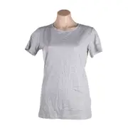 BUFFALO DAVID BITTON Women's Metallic Plain T-Shirt - Grey