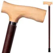 Classic Walking Stick Wooden Carved Cane for Women Ladies Fashionable - Ergon...