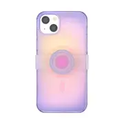 PopSockets PopCase MagSafe iPhone 14 Plus Phone Case Grip Holder - Opal Aura
