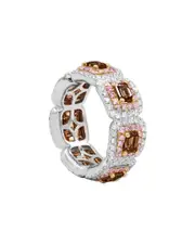 Diana M. Fine Jewelry 18K 4.39 ct. tw. Diamond Eternity Ring
