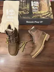 Ronnie Fieg for Timberland 6" Premium Shearling Lined Boot Wheat Men’s 7.5/Wom 9
