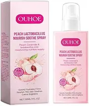 Peach Lactobacillus Nourish Soothe Spray, 30ml, Refreshing And Comfortable, Easily Moisturizing The Skin