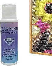 Rhinestone Painting Glue for Canvas - Rhinestone Art Painting Glue,5D High Gloss Rhinestone Art Painting Glue, Permanent Hold & Shine Effect for Rhinestone Puzzles