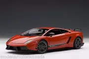 LAMBORGHINI GALLARDO LP570-4 SUPERLEGGERA RED 1:18 AUTOart 74655 NEW IN BOX