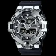 G-Shock G-Steel Silver Dial Black Resin Band Watch GM700-1A