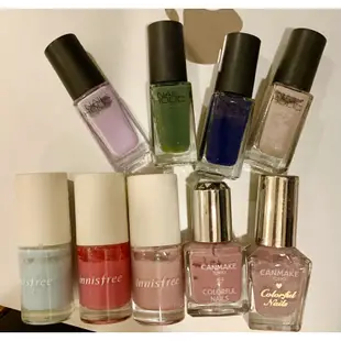 【指甲油出清】innisfree canmake nailholic ducato