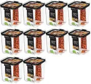 10 Pack Sistema Ultra Tritan Container 920ML Plastic Food Storage