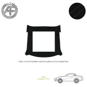 LUXE SUEDE HEADLINER COVER FITS TRIUMPH TR7 TR8 2 DOOR COUPE + SUNROOF 1974-1981