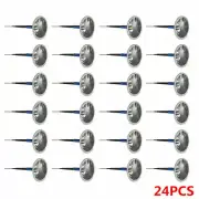 24Pcs Car SUV Tyre Tire Puncture Repair Wired 9mm Plug Mushroom Patch For Benz