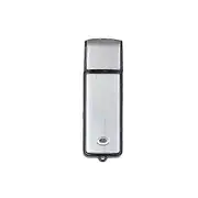 USB spy recording digital audio recorder, 90 hours capacity, for lecture meetings-16GB(Black)