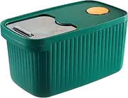 Plastic Airtight Rice Storage Container Large Capacity Sealed Grain Bin for Kitchen Flour Damp Proof Food Preservation Modern Design (Fuchooky5jhp4I-12)