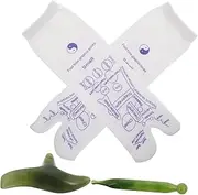 1 Set Acupressure Socks with Pressure Point Mapping Breathable Reflexology Foot Massage Tool for Home Office Travel Versatile and Comfortable Massage Relief