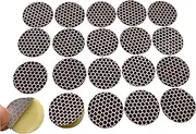 Match Striker Paper with Self-Adhesive Honeycomb Pattern 1 Inch Circle 20 PCS (25mm Circle)
