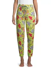 TOM AND JERRY WOMENS PJ PAJAMAS PANTS SIZE S XL 3X NEW!